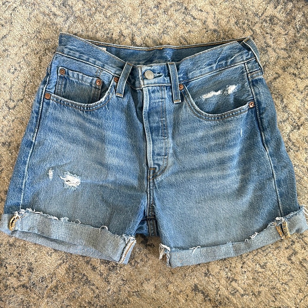 Denim Blue Women's Shorts